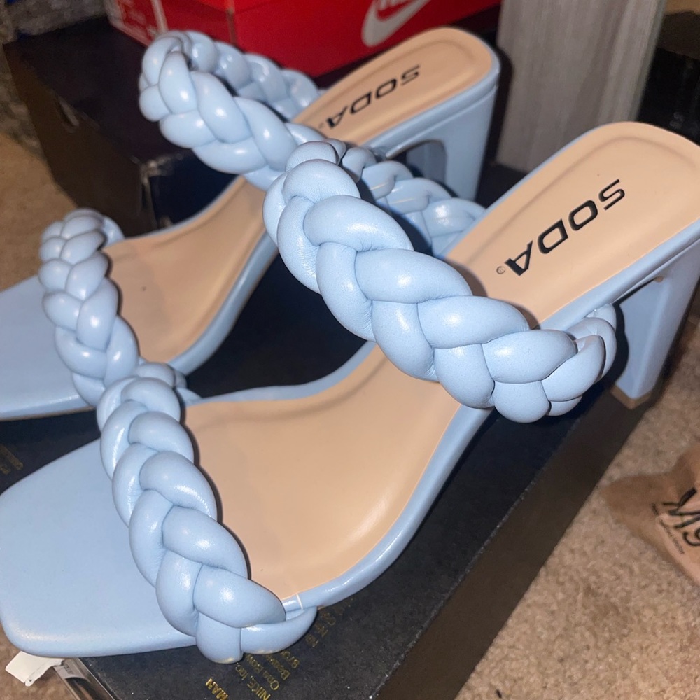 Rope style heel sandals 👡 size 8.5
